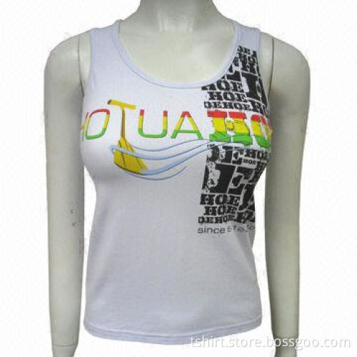 100% polyester vest for sexy lady's